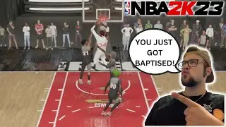 NBA 2K23 Rec Center - Crazy Putback Dunk & Chase Down