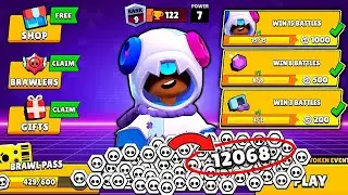 ✅ Complete 12068 TOKENS QUEST! Claim CAESAR SAM + Box Opening   Brawl Stars
