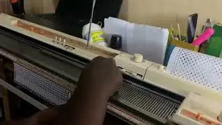 how to use a lace carriage on a brother knitting machine
