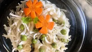 Easy Dinner Recipe (Peas Pulao) - Lockdown Recipes