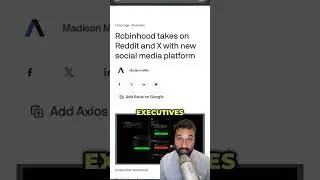 Robinhood Just Went Social | Meme Stocks With Receipts?
