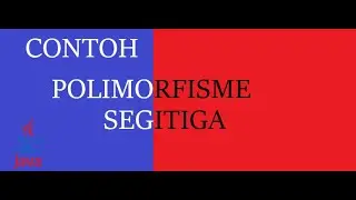 Contoh Polimorfisme Dinamis Segitiga (JAVA)