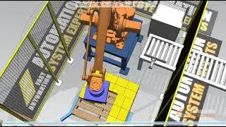 Seals box palletising
