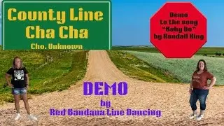 County Line Cha Cha Line Dance Demo