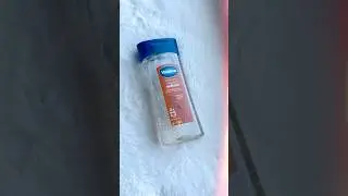 Vaseline cocoa radiant body gel oil✨#shortvideo
