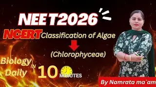 Chlorophyceae | Green algae Explained  | NEET & Class 11 Biology |#nsbioworld #biology | Namrata mam