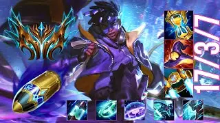 TOP 1 CHALLENGER Guides How to Play Ekko Jungle vs Diana & Carry + Best Build/Runes Season 12.22