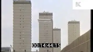 1980s Gritty East London Council Estates and Tower Blocks