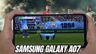 Samsung Galaxy A07 test game EA SPORTS FC MOBILE 24 | Helio G99