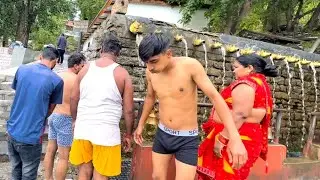 Muktinath Mandir Puja Garera Farkida Marfa Kanda Niskiyo 😭