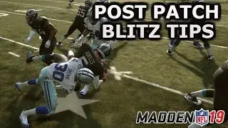 FASTEST POST PATCH BLITZES- MADDEN 19 BEST BLITZES+COVERAGES