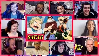 My Hero Academia Season 4 Episode 16 Reaction Mashup | 僕のヒーローアカデミア