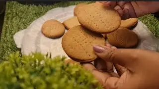 Wheat Cookies at Home 🔥 Crispy Outside Soft Inside | Easy Baking Recipe | Sai Home vlog |