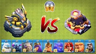 Max Eagle Artillery vs Max Lava Launcher Clash of Clans   Lava Launcher vs Eagle Artillery COC