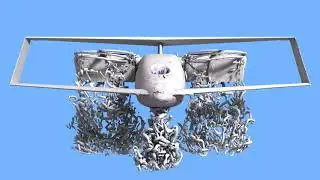 the complex physics of (VTOL) flying cars supercomputer simulation - NASA Ames Research Center