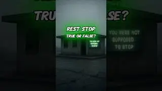 Rest Stop | True or False | Scary Story #shorts