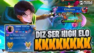 ESSE ''HIGH ELO'' AFUNDOU NO MEU TIME E CAIU CONTRA DEPOIS KKKKK