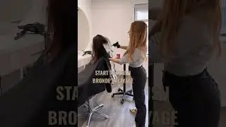 START TO FINISH BRONDE BALAYAGE!! #balayageeducation #balayagetechnique #torontohairsalon #balayage