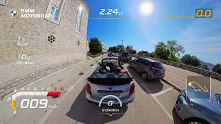 Driving Through Zadar Old Town | MINI JCW + BMW HUD + Hidden Landmarks