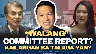 2025 Budget Issue sa Comm Report - Cong. TIANGCO v. Cong. SUANSING #AttorNEIL
