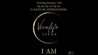 Vivalife SPF ME: 21 days of affirmations- I AM Clear Day #4