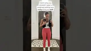 Do you need a weighted vest? Be sure to watch the linked video for more on walking for weight loss!