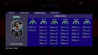 FIFA 21 FUT completed silver stars objective Sambia
