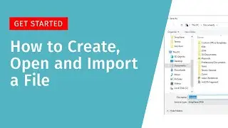 Getting Started: How to Create Open and Import a File in SnapGene