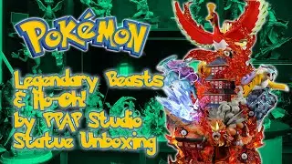 Pokemon Ho-Oh! and the Legendary Beasts Statue by PPAP Studio | Unboxing