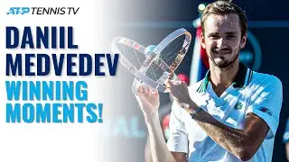 Daniil Medvedev: Championship Point, Trophy Lift & Speech | Toronto 2021 Highlights