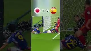 Japan VS Spain World Cup 2022 #football #worldcup