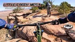 Riding the Edges of Cliffs - Little Creek Mesa