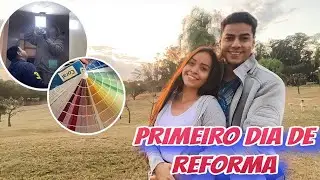INÍCIO DA REFORMA NO NOSSO LAR🏠