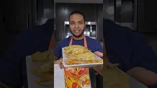 Tried Chef Dev&rsquo;s Palak Paneer Spanakopita from Mad Love&mdash;flavor magic! #chefdev #shorts