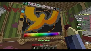 A difficult theme (Minecraft Pixel Painters)