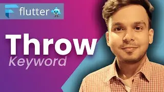 Throw Keyword in Dart | Exception Handling | Dart Programming for Flutter | #42 | Hindi
