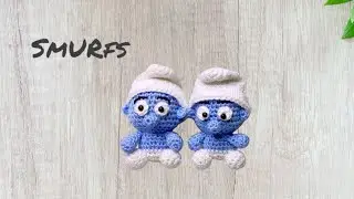 Crochet Smurf🪻Amigurumi free pattern