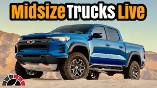 Среднеразмерные грузовики в прямом эфире &mdash; обзоры Chevy Colorado с пикапами и внедорожниками
