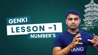 Genki bool lesson 1 numbers | Learn japanese from baisc | nihongo | jlpt n5 | NAT exam | jlpt exam