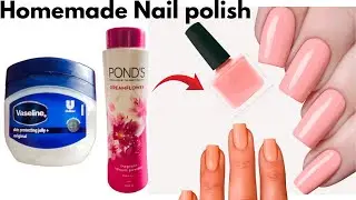 How to make Nail polish at home / DIY homemade Nail polish/ Nail polish tutorial/making Nail polish.