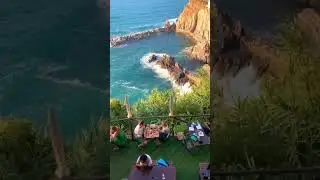 SCENERY _part 209 | Coastal cafe scene in USA#scenery #beautiful #shorts #natural #nature #peaceful