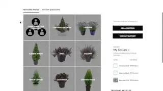 How to log into and use the front page of the Qualitree Community