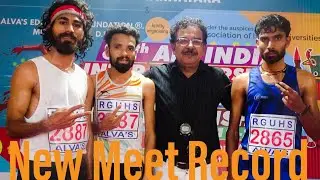 5000m Men's Final #New_Record @80th All India Inter University Athletic Championship 2019-20
