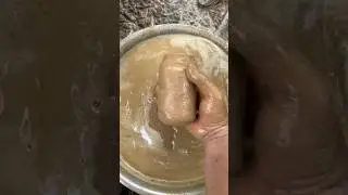 Cleaning Can ASMR Sastisfying Mud #satisfying #shorts