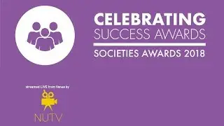 Society Awards 2018 - Celebrating Success Awards