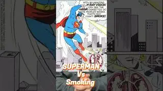 Superman Hates Smoking so Much he Murders a Guy! Superman vs Smoking