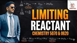 Limiting Reactant & Excess Reactant Explained | Stoichiometry Part 6 (Hindi/Urdu)