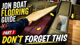 Jon Boat Flooring Build &ndash; Cutting & Framing (Part 1) | 1448 Lowe 1448
