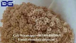 Industrial fried snacks production line bugle chips extruder