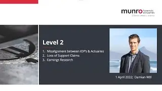 Loss of Support and the Misalignment between IOP's and Actuaries